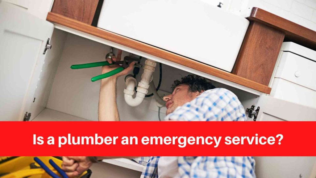 Is a plumber an emergency service